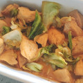 ＊RKmama＊'s cooksnap of when they made タレ旨☆鶏胸肉とキャベツの醤油マヨ炒め.