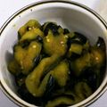 ちゃーん♪'s cooksnap of when they made 超簡単！ナスのからし漬け（ご飯の友）.