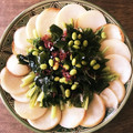 みんんみん's cooksnap of when they made 蒸しカブと枝豆と海藻のサラダ.