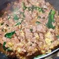 ぱんさぉ's cooksnap of when they made ごはんが進む！ひき肉にら玉炒め.