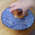 小之助's cooksnap of when they made 簡単☆とまらない鶏皮せんべい＋鶏油.