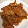 むかにゃんズ's cooksnap of when they made 昔懐かしい！洋食屋風ポークソテー♪.