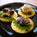 runa10's cooksnap of when they made ✿信州おやき風オープンパンケーキ✿.