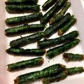 yurimika16's cooksnap of when they made ゴマ味噌大葉巻き♪お弁当に保存おかずに.