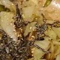 れそそ's cooksnap of when they made あと一品！キャベツとアスパラを塩昆布で.