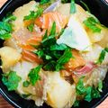 島子☆'s cooksnap of when they made あまったお刺身♪翌日DO～N♪.