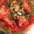 ＊にょにょん＊'s cooksnap of when they made 簡単美味！トマトのめかぶ和え.