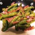missmo0n's cooksnap of when they made 居酒屋＠しし唐とベーコンのバター醤油炒め.