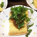卵せんべい's cooksnap of when they made レンジで♫厚揚げの梅じょうゆサッパリ蒸し.