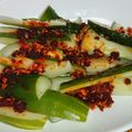 しろはる。's cooksnap of when they made たたききゅうりの食べるラー油のせ.