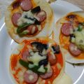 sorairoha's cooksnap of when they made ぎょうざピザ.