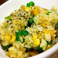 ちゃちゃまる26's cooksnap of when they made オクラとコーンのレンジで簡単混ぜご飯.
