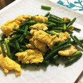 seacomet's cooksnap of when they made 中国家庭料理：にんにくの芽と卵炒め.