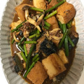 まゆまルイ's cooksnap of when they made サバの味噌煮缶と厚揚げとしめじ煮.
