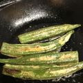 ae86_km's cooksnap of when they made 簡単！絶品☆オクラのピリ辛マヨ焼き.