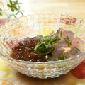 ももいろさくら's cooksnap of when they made ❁夏に爽やか～紫蘇寒天入冷やしぜんざい❁.