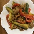 塩むすび好き's cooksnap of when they made 甘酢生姜と豚肉・きゅうりのピリ辛味噌炒め.