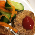 おたく！'s cooksnap of when they made 節約!えのきともやしのハンバーグ.