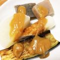 YuzuKizu's cooksnap of when they made 茄子ちくわコンニャクの味噌田楽.