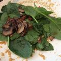 OimoUSA's cooksnap of when they made 生が美味しい♪水菜とベーコンの和風サラダ.