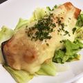 chocoraママ's cooksnap of when they made 鮭とキャベツのネギ味噌チーズ焼き.