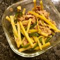 Qookoocoo's cooksnap of when they made 簡単！カラフルな青椒肉絲.