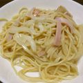 kokemomo60's cooksnap of when they made フライパンで簡単カルボナーラ.
