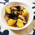 ﾁｲﾁｬﾝﾏﾏ's cooksnap of when they made ひじき鶏肉じゃが芋きくらげの♬炒め煮.