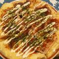 れおいち's cooksnap of when they made 家にあるもので簡単にふわふわお好み焼き.
