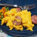 ジョンリークッカー's cooksnap of when they made ウインナーとふんわりたまごのソテー.
