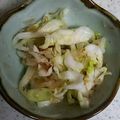 クックGB6431☆'s cooksnap of when they made キャベツの和え物.