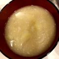マイちん☆'s cooksnap of when they made 玉ねぎとじゃがいもの味噌汁.
