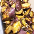 ちーかに's cooksnap of when they made ☆スーパーで買った焼き芋で大学芋～☆.