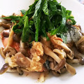 ユーロン's cooksnap of when they made 香ばしきのこと塩鮭のおろし和え.