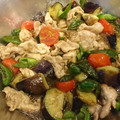 さかつん子's cooksnap of when they made 豚肉と夏野菜の揚げ浸し.