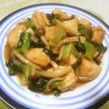 えれぼん's cooksnap of when they made 鶏肉とチンゲン菜のオイスターソース炒め.