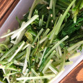 クックPX4GUB☆'s cooksnap of when they made 激簡単(;＞_＜;)水菜のおひたし.
