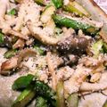 りりめめ's cooksnap of when they made シメジとアスパラの粉チーズ焼き.