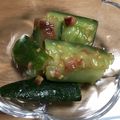 hikaru514's cooksnap of when they made 基本の和食❤塩漬けきゅうりの梅ごま和え.