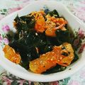 すーぱー☆うにたん's cooksnap of when they made 火を使わない！キムチとわかめのツナサラダ.