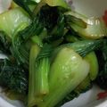 うぐいす♪'s cooksnap of when they made 簡単すぎる！チンゲン菜のお浸し.