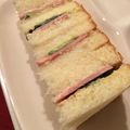さくらこだよ。's cooksnap of when they made キュウリとハムのサンドイッチ.