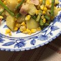 しみずみさと's cooksnap of when they made バター香る！ジャガベーコン☆コーン入り.