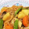 Kユリコ's cooksnap of when they made 肉じゃが 圧力鍋で簡単.