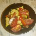 砧の渓流釣師's cooksnap of when they made ズッキーニとトマトの炒め物★.