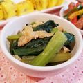 Richland☆Y's cooksnap of when they made サッと簡単♡小松菜煮.