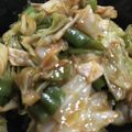 ばなちゃん666's cooksnap of when they made キャベツとピーマンの味噌炒め.