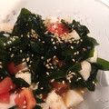 2みーちゃん's cooksnap of when they made トマト入り長芋とわかめの和えもの.