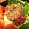 えむ36's cooksnap of when they made 鯖味噌缶のソーメン.