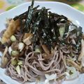 T45's cooksnap of when they made ♬まんぷく冷やし蕎麦♫.